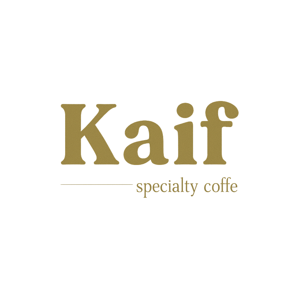KAIF Coffee Logo Gold